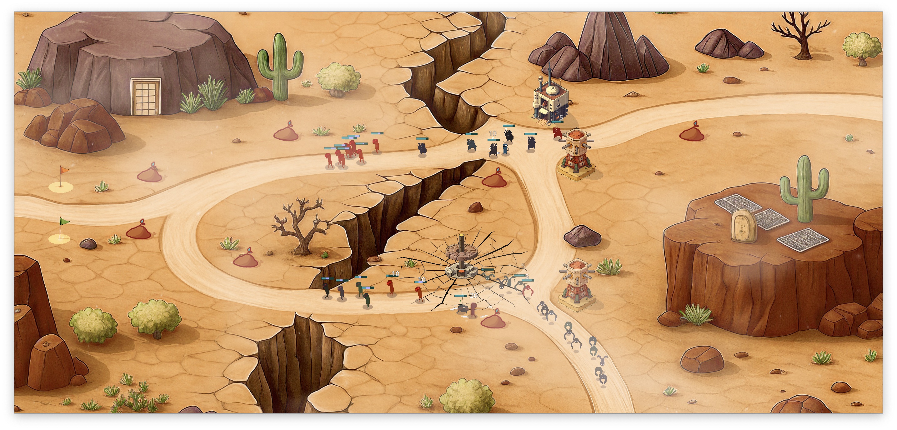Mars Defence Game Screenshot 1