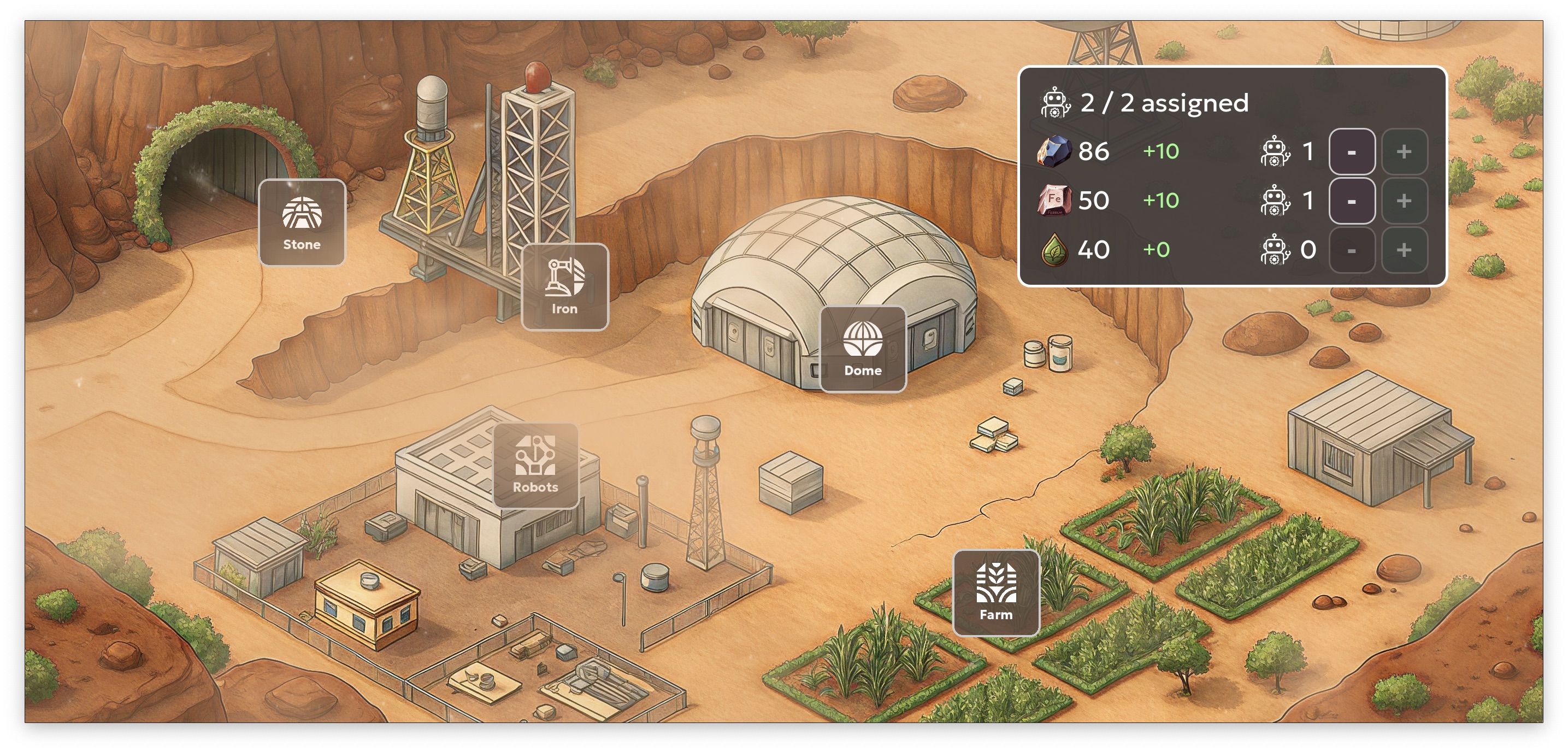 Mars Defence Game Screenshot 3