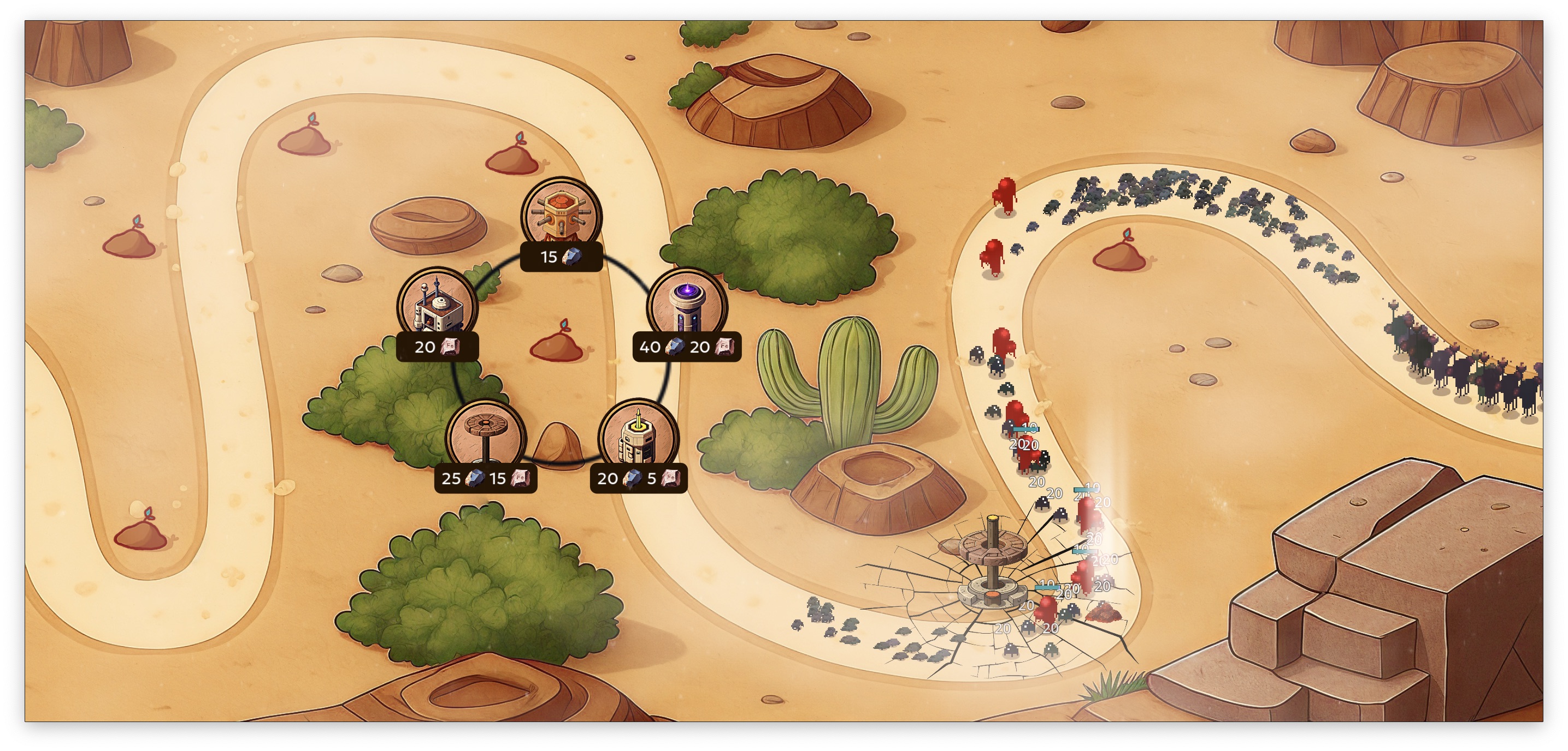 Mars Defence Game Screenshot 4